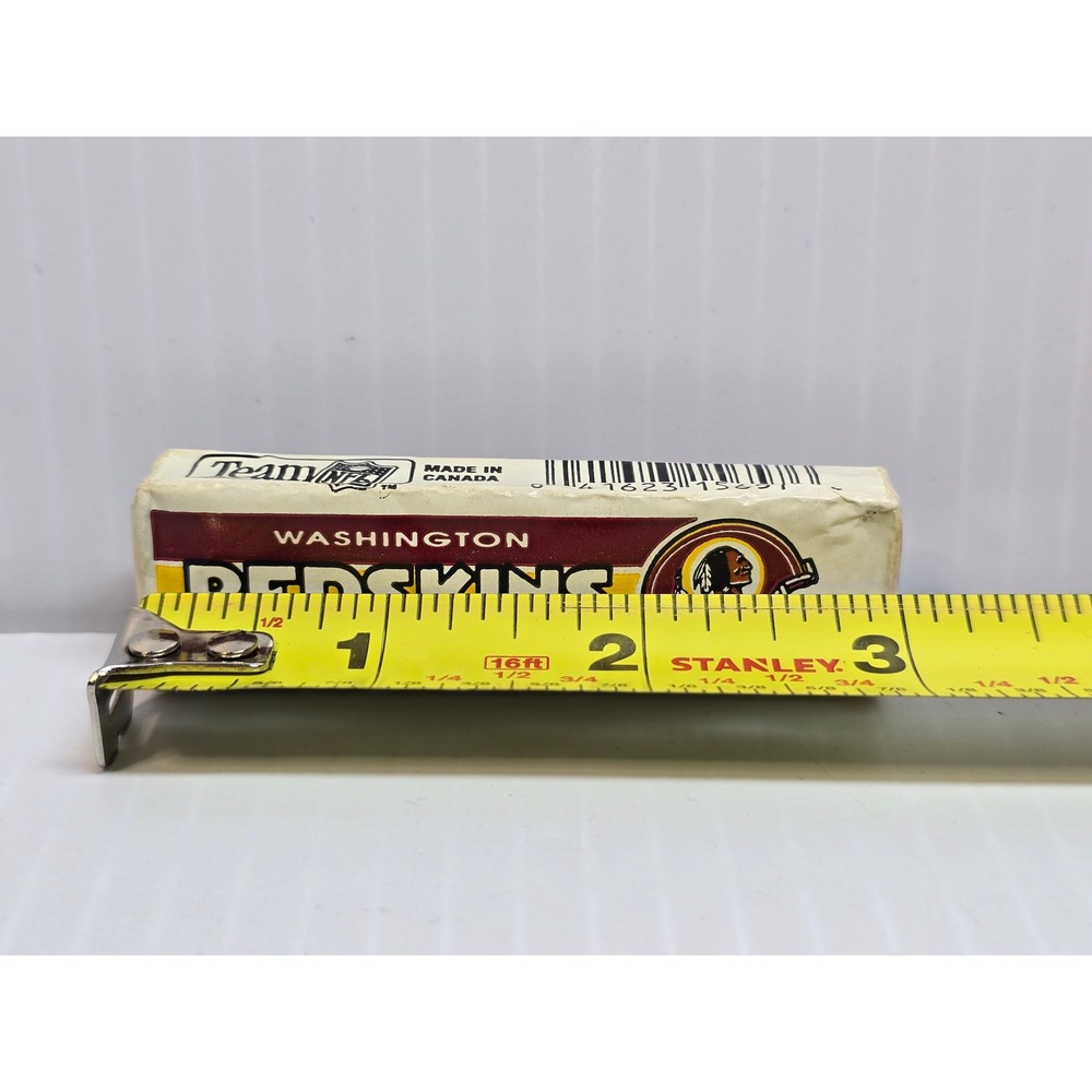 Washington Redskins Chewing Gum 5 Sticks Team NFL Collectible Vintage - Picture 4 of 5